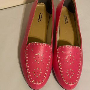 Valley Lane Hot Pink Loafer Slip On